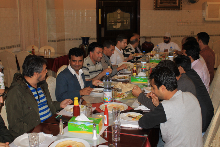 Group Dinner January 2014
