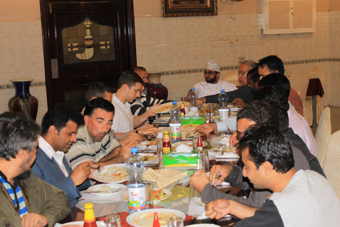 Group Dinner January 2014
