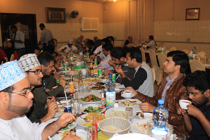 Group Dinner January 2014