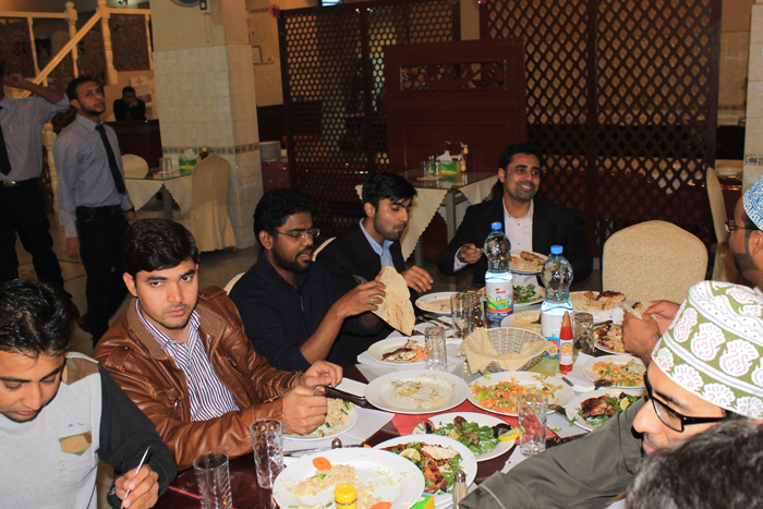 Group Dinner January 2014