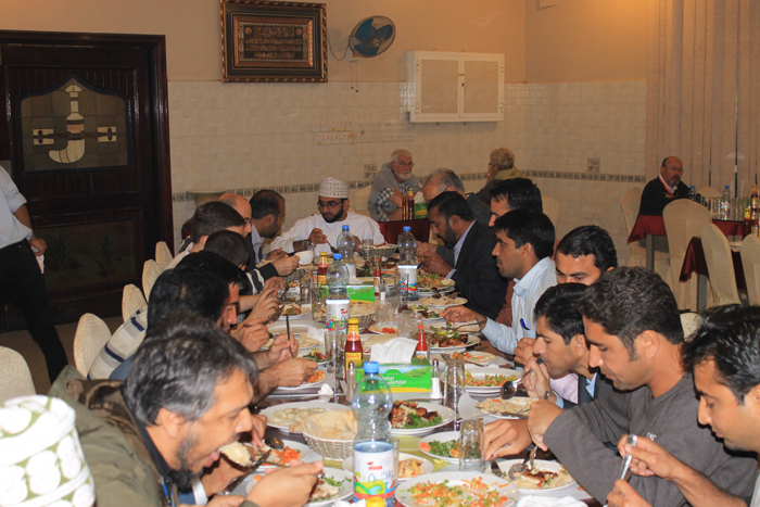Group Dinner January 2014