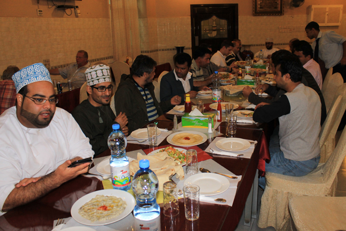 Group Dinner January 2014
