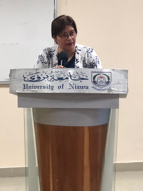 جانب من احتفال معهد الضاد بانتهاء الدورة السادسة