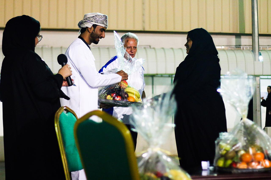 جانب من الحفل الختامي لمبادرة خطوة