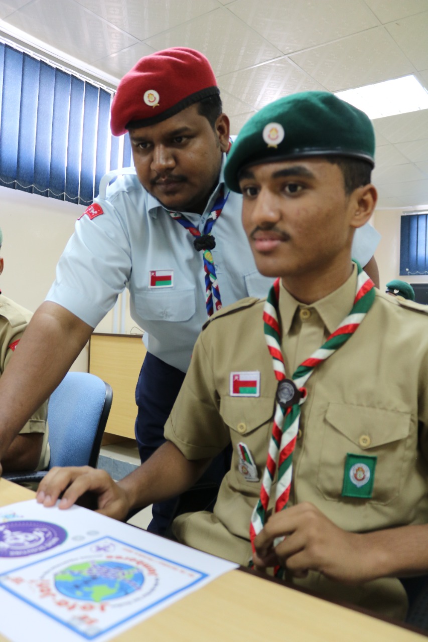 جانب من المخيم الكشفي