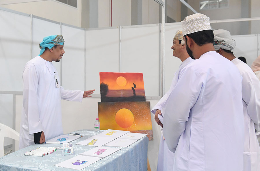 جانب من المعرض المصاحب