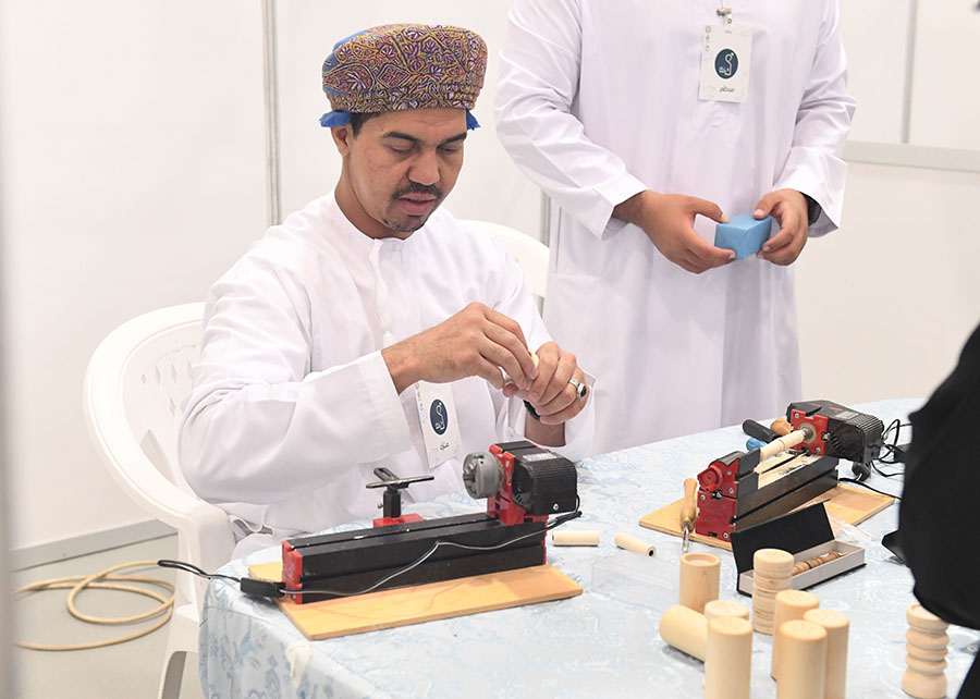 جانب من المعرض المصاحب