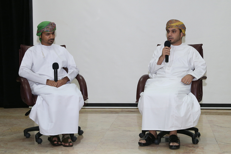 جانب من الحوار مع الرحبي