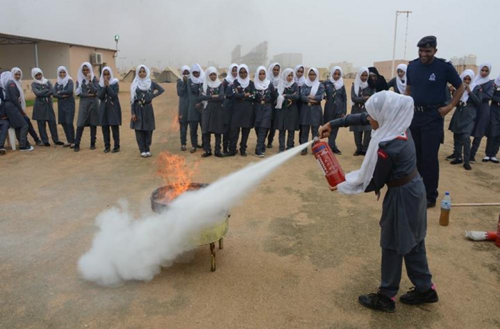 فعاليات المخيم الكشفي بجبل آشور