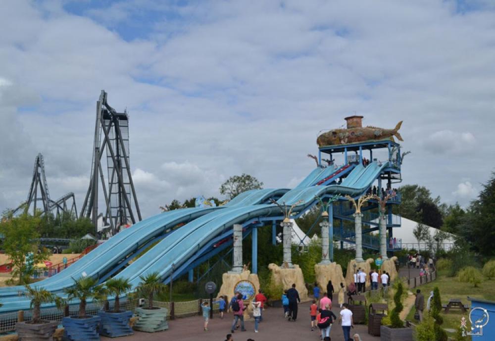 صورة لمدينة الملاهي التي زارها طلاب برونل